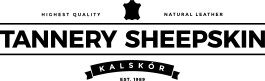 Круглый коврик Relugan из овчины из натуральной кожи