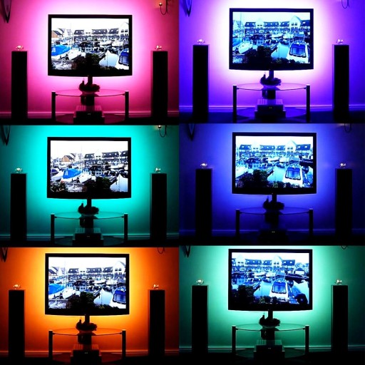 5 М RGB 5050 СВЕТОДИОДНАЯ ЛЕНТА ДЛЯ ТЕЛЕВИЗОРА ПОДСВЕТКА USB ПУЛЬТ ДУ USB