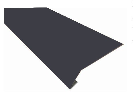 Водосточная полоса 1 PAPA SHINGLE 1,95 м 7024 GRAPHITE MAT