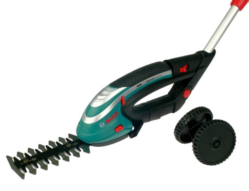 Телескопическая ручка с колесиками для ножниц ISIO 3 BOSCH.