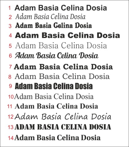 Tabliczka DOWOLNA TREŚĆ GRAWER 30 x 13 cm