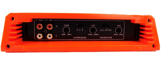 SOLIDNY WZMACNIACZ SAMOCHODOWY 800 W MOSTEK KABLE