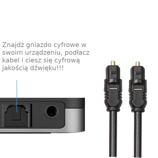 ОПТИЧЕСКИЙ КАБЕЛЬ TOSLINK 1,5 М DTS DIGITAL HQ
