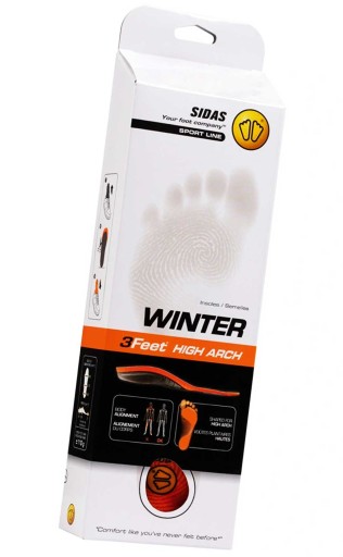 Стельки для обуви SIDAS Winter 3Feet High XS 35-36