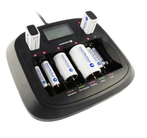 Зарядное устройство Everactive NC-900U NC900U 9 В Ni-Cd Ni-MH EV-0NC0-0900-0U 6 9В
