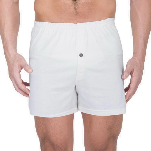 3x БЕЛЫЕ БОКСЕРЫ 100% хлопок 2XL свободные ШОРТЫ шорты трусики XXL