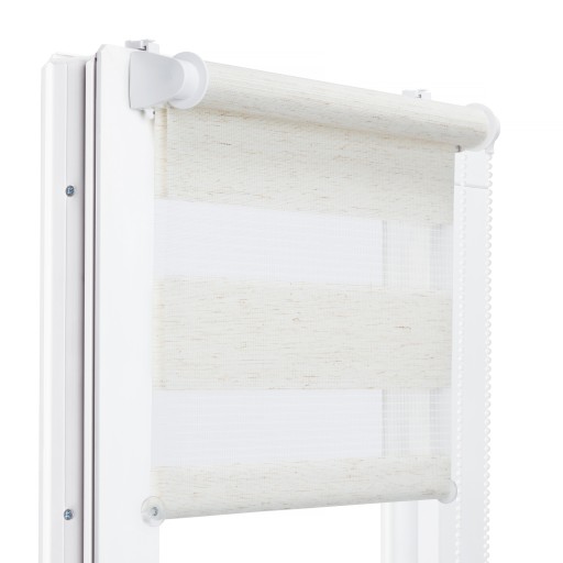 ROLETA DZIEŃ NOC 125x150 CM Z NAPINACZEM KOLORY