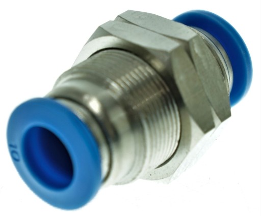 Złączka wtykowa prosta grodziowa 8 mm