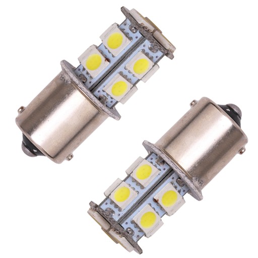 LED 13 SMD 5050 P21W R5W R10W BA15S ОРАНЖЕВЫЙ