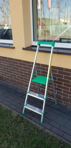 DRABEX 1203 Drabina 2,84 m aluminium 1 x 4 do 150 kg