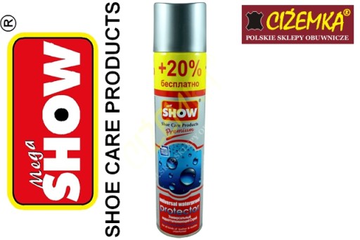 1X SHOW IMPREGNAT NUBUKU ZAMSZU 250 ml + 50 GRATIS