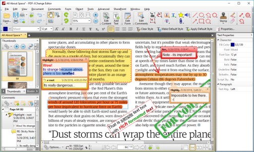 Программное обеспечение-трекер PDF-XChange Editor Plus, 1 шт.
