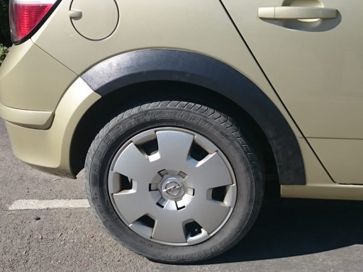 НАКЛАДКИ НА КРЫЛА ДЛЯ Hyundai GETZ 5D