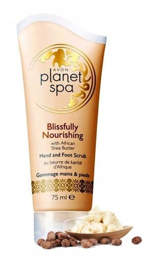 AVON Planet Spa Питательный скраб для рук и ног