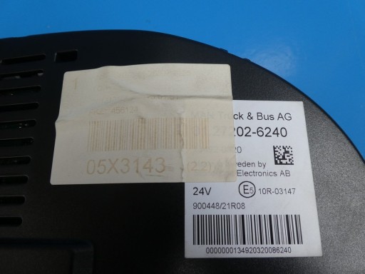 Счетчик часов MAN TGX TGS 2013 81.27202-6240