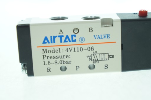 ЭЛЕКТРОМАГНИТНЫЙ КЛАПАН AIRTAC 4V110-06 AG 5/2 - 1/8- 230 В переменного тока