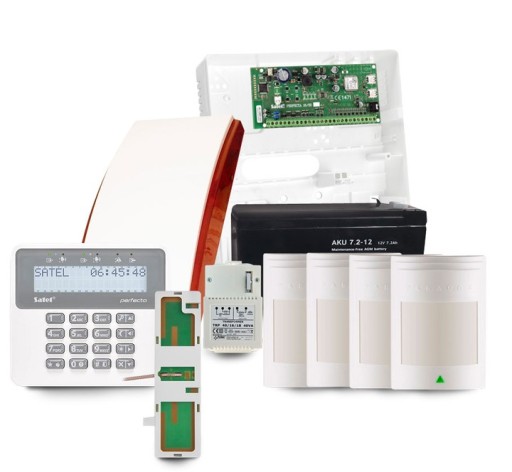 СИГНАЛИЗАЦИЯ SATEL PERFECTA 4 ДЕТЕКТОРЫ SMS-УВЕДОМЛЕНИЕ