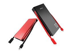 Алюминиевый аккумулятор Powerbank, 10000 мАч, кабель Micro USB, TYPC