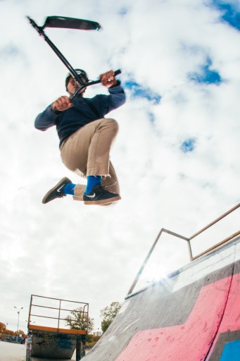 Самокат Stunt RAVEN Evolution Rookie Neo Chrome