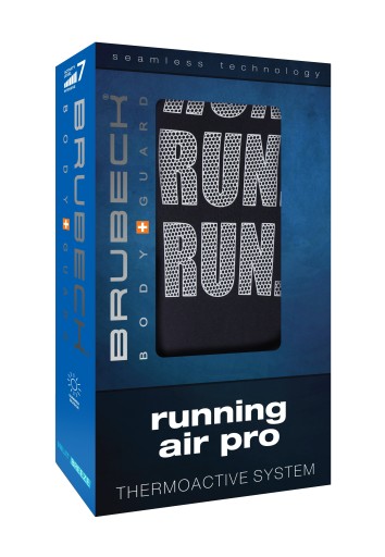 Термоактивная, дышащая женская футболка Brubeck Running Air Pro XL