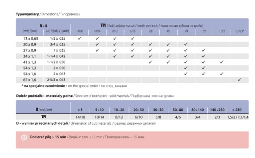 Пила ленточная Тайфун М42 2720Х27Х0,9 МЕТАЛЛИЧЕСКИЕ ФЕНЫ