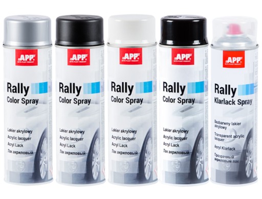 APP Rally MATTE BLACK Акриловый лак 500мл