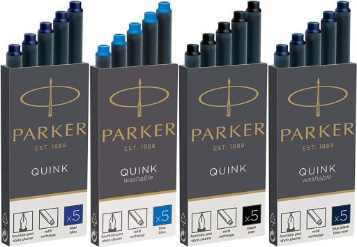 НАБОР КАРТРИДЖЕЙ ДЛЯ РУЧКИ PARKER ИЗ 4 ЦВЕТОВ