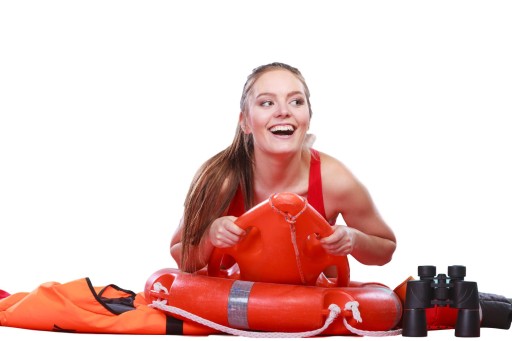 Буй безопасности Плавательный буй Доска для плавания AQUARIUS AURORA 84CM