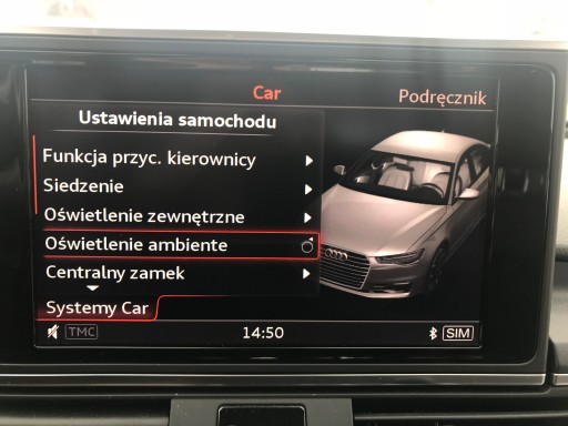 Преобразование США ЕВРОПА AUDI A6 A4 A5 Q5 Q7 MHI2 карта