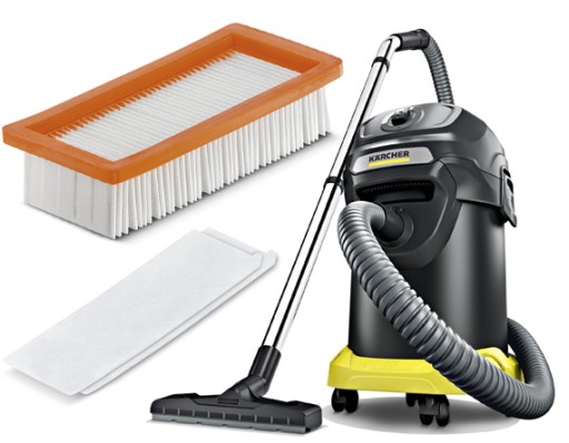 KARCHER AD 4 ПРЕМИУМ ПЫЛЕСОС КАМИН ГРИЛЬ СТАРТ