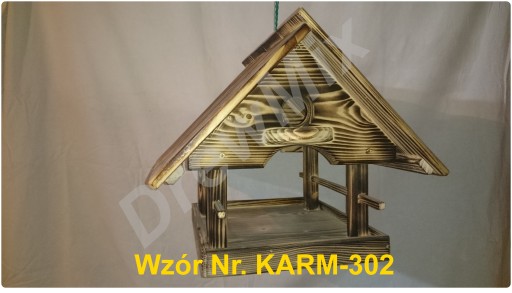Кормушка деревянная для зимующих птиц КАР-302