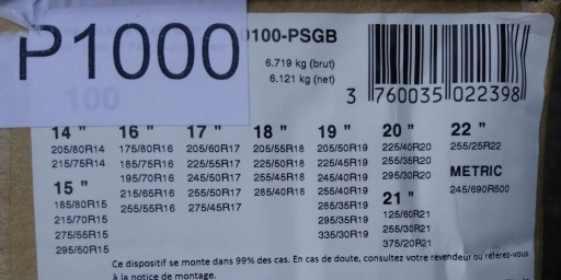 Цепи Polaire Steel Grip 17 MERC GLE 275/45R21 285/45R21 315/40R21