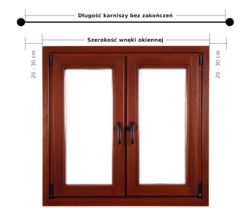 ROYAL МЕТАЛЛИЧЕСКИЙ КАРДИН ДВОЙНОЙ КАРДИН 19+19/180 см