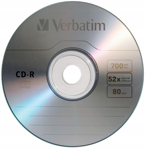 Verbatim CD-R 700 МБ x52 100 шт.