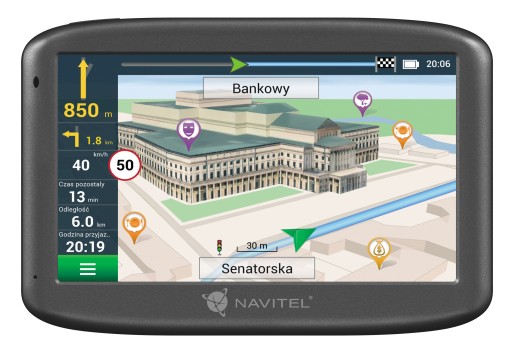 Навигация NAVITEL Magnetic E505 Пожизненная