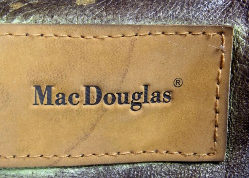 КОЖАНАЯ КУРТКА-БОМБЕР MAC DOUGLAS 48