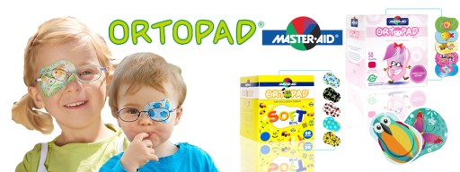 Ortopad Girl 5 x 10 = 50 шт Детские повязки на глаза