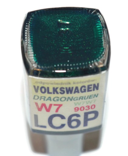 VW LC6P DRAGON GRUEN PAINT TOUCH TOUCH ДЛЯ ЦАРАПИН ARA 10 МЛ