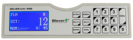 Счетная машина Glover GC-25 UV/MG + ленты + тестер