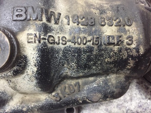 BMW X3 E83 передний дифференциал 2.5 и 3.91 172к км M54 BDB