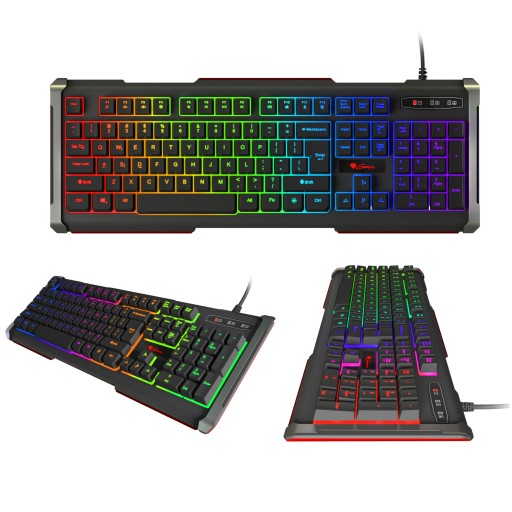 ИГРОВАЯ КЛАВИАТУРА GENESIS со светодиодной подсветкой RGB