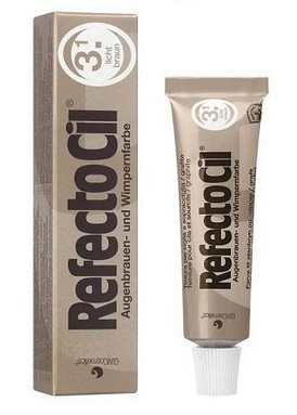 slay HENNA REFECTOCIL w żelu JASNOBRĄZOWA 3.1 brąz