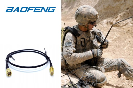 АНТЕННА Baofeng BF-779L Ленточная тактическая 80 см ASG для UV-5R UV-82 UV-17E