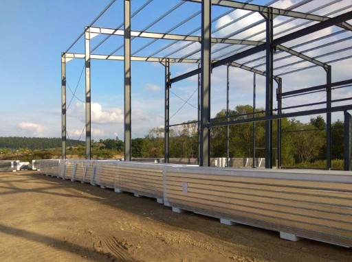 Металлоконструкция зала 200м2 (10х20х4м)