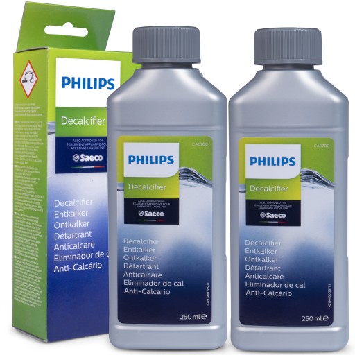 Средство для удаления накипи для кофемашин PHILIPS SAECO, 500 мл, жидкость, НАБОР 2x250