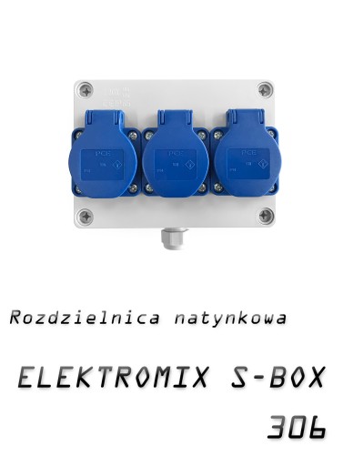 Монтированные распределительные устройства готово 3x16a 230 В гнезда
