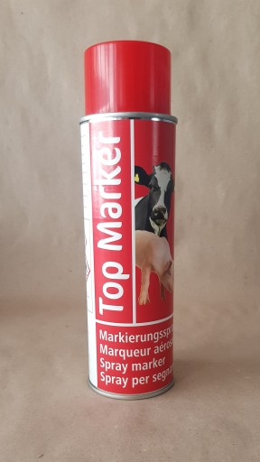 Маркировочный спрей TopMarker 500 мл, красный
