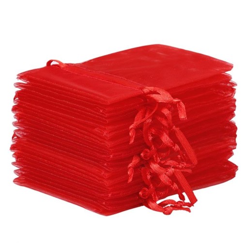 СУМКИ ИЗ ОРГАНЗЫ органза 8х10 - 10 шт.