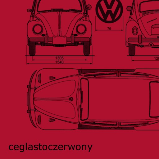 Футболка VOLKSWAGEN VW BEETLE Beetle - S