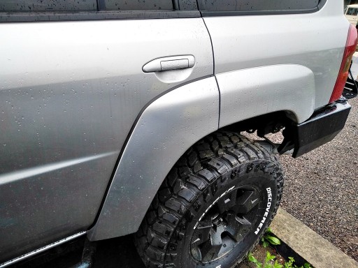 Уплотнитель колесной арки Kedra — Nissan Patrol GU4
